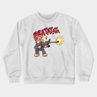 Bear gun Crewneck Sweatshirt